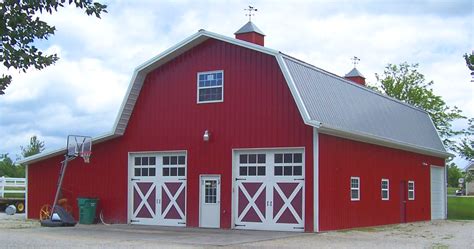 metal gambrel barn